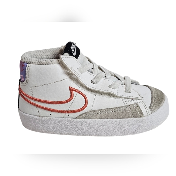 Nike Blazer Mid '77 SE Toddler Size 7C White Athletic Shoes Sneakers DJ0268-100 - Picture 2 of 12